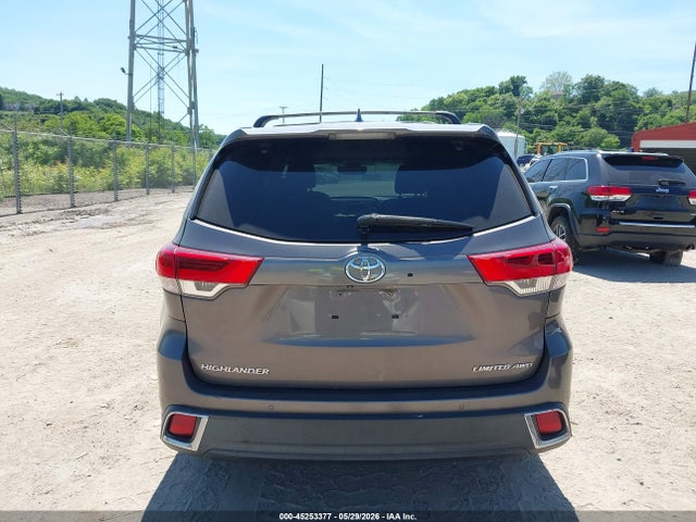 2017 Toyota Highlander Limited მანქანა იყიდება აუქციონზე, vin: 5TDDZRFH2HS416147, აუქციონის ნომერი: 45253377
