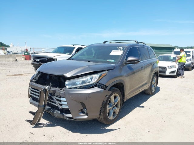 2017 Toyota Highlander Limited მანქანა იყიდება აუქციონზე, vin: 5TDDZRFH2HS416147, აუქციონის ნომერი: 45253377