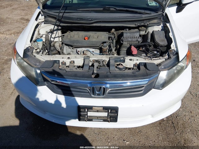 2012 Honda Civic Lx მანქანა იყიდება აუქციონზე, vin: 2HGFB2F59CH325654, აუქციონის ნომერი: 45253399