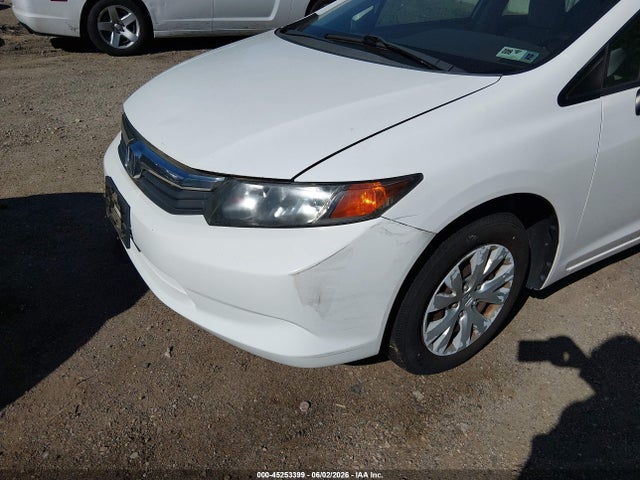 2012 Honda Civic Lx მანქანა იყიდება აუქციონზე, vin: 2HGFB2F59CH325654, აუქციონის ნომერი: 45253399