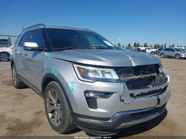 45253428 :رقم المزاد ، 1FM5K7F85JGA15166 vin ، 2018 Ford Explorer Limited مزاد بيع
