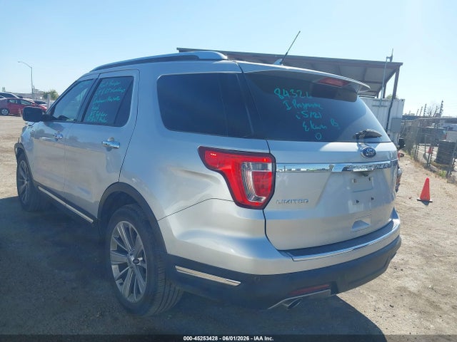 1FM5K7F85JGA15166 Ford Explorer Limited