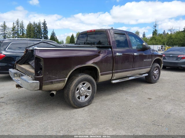Продажа на аукционе авто 2005 Dodge Ram 2500 Slt/laramie, vin: 3D7KS28C35G825231, номер лота: 45253556