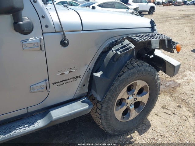 Aukcja sprzedaży 2018 Jeep Wrangler Jk Unlimited Sahara 4x4, vin: 1C4HJWEG2JL937960, numer aukcji: 45253638