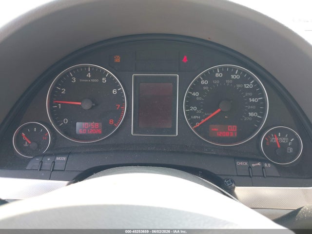 2006 Audi A4 2.0t მანქანა იყიდება აუქციონზე, vin: WAUDF78E36A126829, აუქციონის ნომერი: 45253659
