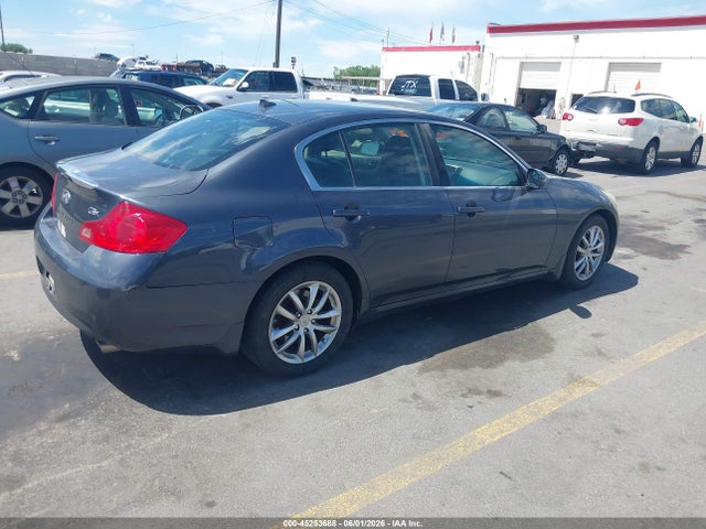 45253688 :رقم المزاد ، JNKBV61F68M256937 vin ، 2008 Infiniti G35x مزاد بيع