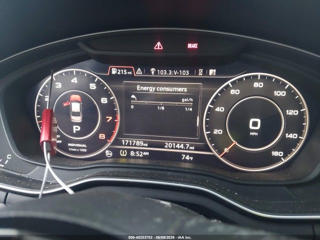 Aukcja sprzedaży 2017 Audi A4 2.0t Premium, vin: WAUENAF43HN004739, numer aukcji: 45253702