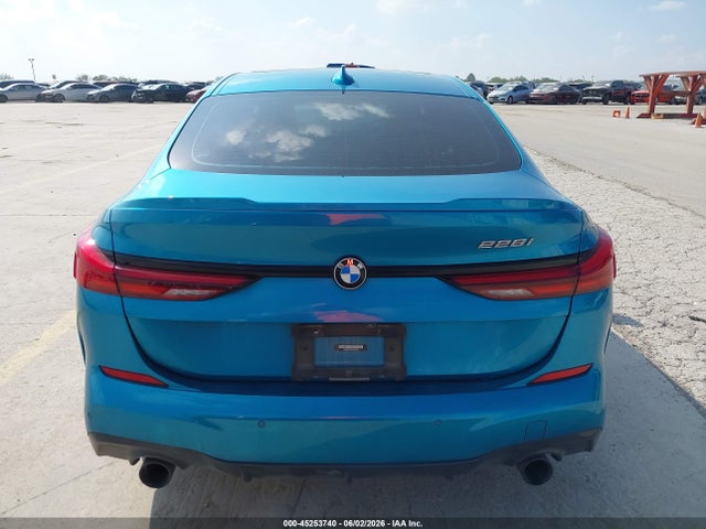 45253740 :رقم المزاد ، WBA53AK0XN7K95216 vin ، 2022 Bmw 228 Gran Coupe I Sdrive مزاد بيع
