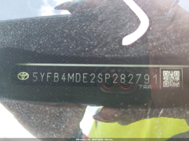 Aukcja sprzedaży 2025 Toyota Corolla Le, vin: 5YFB4MDE2SP282791, numer aukcji: 45253775