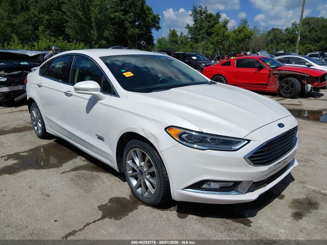 Продаж на аукціоні авто 2017 Ford Fusion Energi Titanium, vin: 3FA6P0SU7HR306829, номер лоту: 45253778