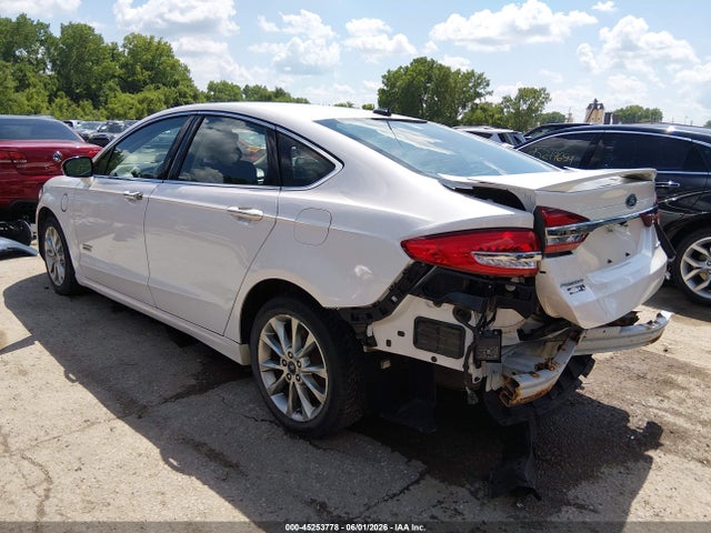 Продаж на аукціоні авто 2017 Ford Fusion Energi Titanium, vin: 3FA6P0SU7HR306829, номер лоту: 45253778