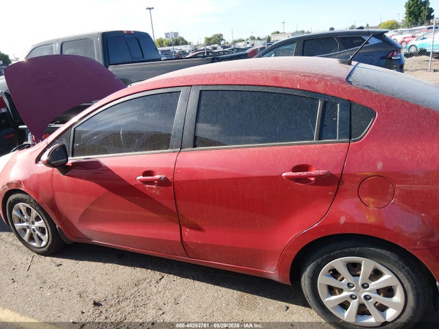 2013 Kia Rio Ex მანქანა იყიდება აუქციონზე, vin: KNADN4A31D6232111, აუქციონის ნომერი: 45253781