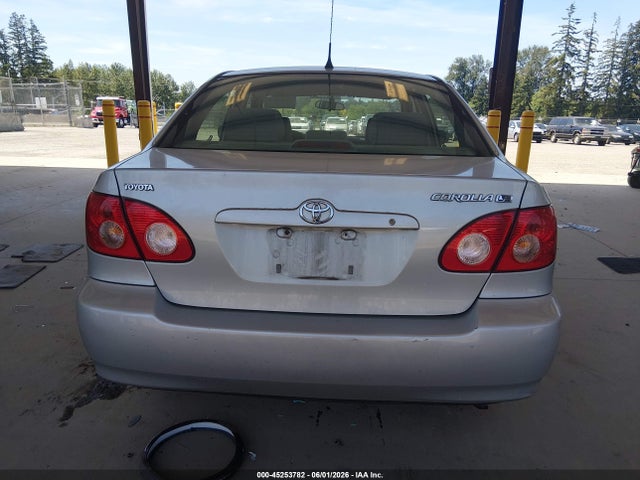 2006 Toyota Corolla Le მანქანა იყიდება აუქციონზე, vin: 1NXBR32E56Z569643, აუქციონის ნომერი: 45253782