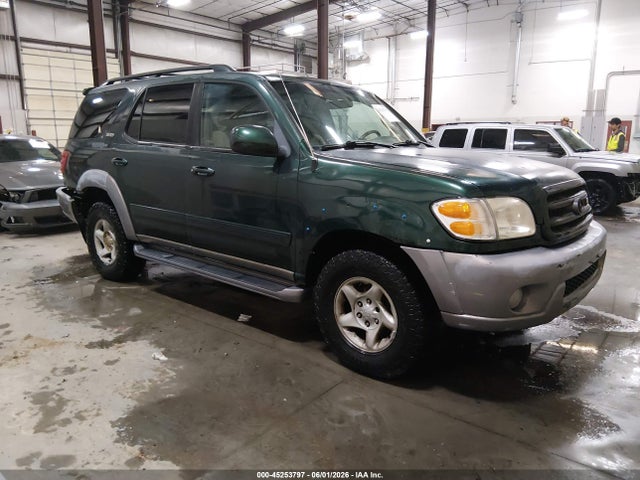 Aukcja sprzedaży 2002 Toyota Sequoia Sr5 V8, vin: 5TDZT34A32S093390, numer aukcji: 45253797