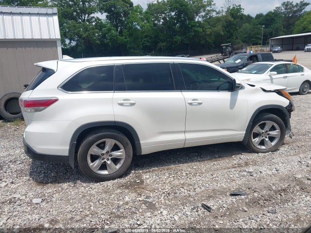 Продаж на аукціоні авто 2014 Toyota Highlander Limited Platinum V6, vin: 5TDDKRFH5ES015451, номер лоту: 45253819