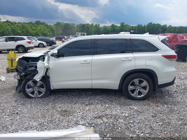 Продаж на аукціоні авто 2014 Toyota Highlander Limited Platinum V6, vin: 5TDDKRFH5ES015451, номер лоту: 45253819