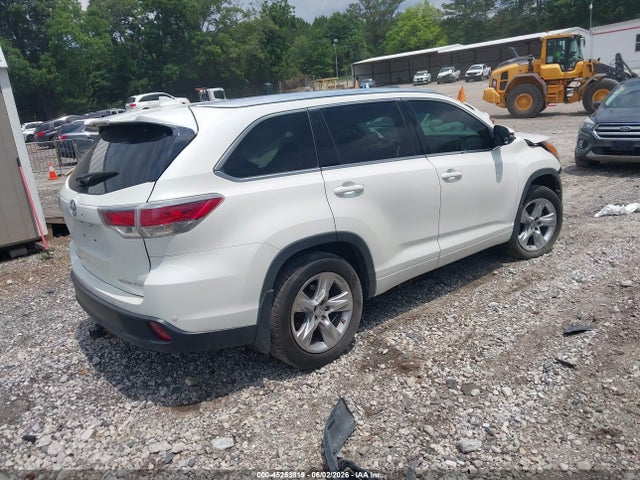 Продаж на аукціоні авто 2014 Toyota Highlander Limited Platinum V6, vin: 5TDDKRFH5ES015451, номер лоту: 45253819