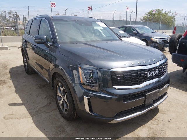 45253833 :رقم المزاد ، 5XYP34HC2NG272420 vin ، 2022 Kia Telluride Ex مزاد بيع