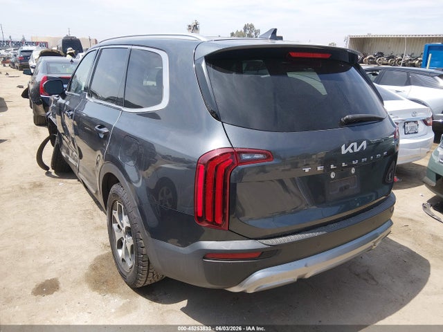 45253833 :رقم المزاد ، 5XYP34HC2NG272420 vin ، 2022 Kia Telluride Ex مزاد بيع