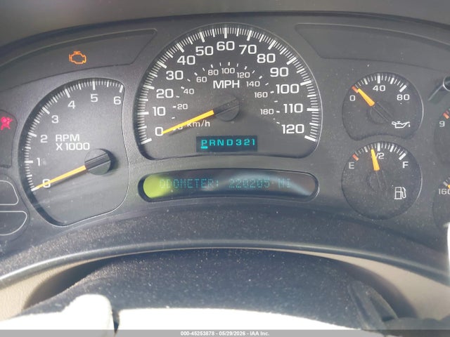 45253878 :رقم المزاد ، 3GNFK16T14G154351 vin ، 2004 Chevrolet Suburban 1500 Z71 مزاد بيع