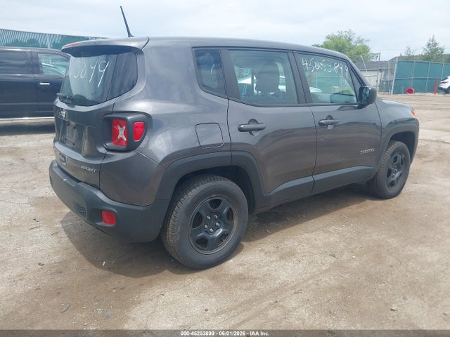 2019 Jeep Renegade Sport 4x4 მანქანა იყიდება აუქციონზე, vin: ZACNJBAB5KPK74299, აუქციონის ნომერი: 45253899