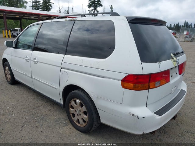 Продажа на аукционе авто 2002 Honda Odyssey Ex-l, vin: 5FNRL18962B051739, номер лота: 45253919