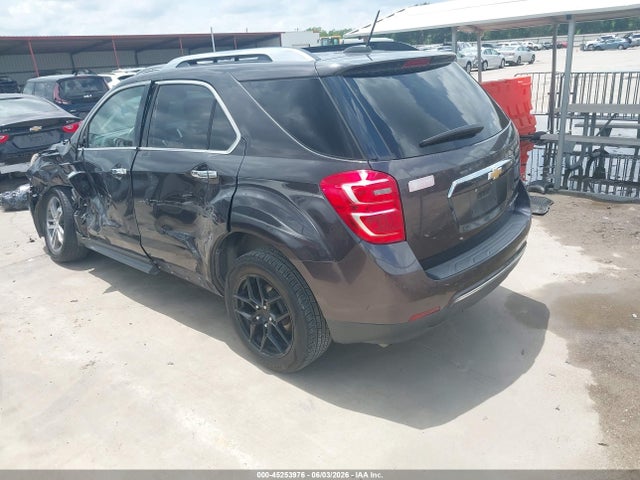 2016 Chevrolet Equinox Ltz მანქანა იყიდება აუქციონზე, vin: 2GNALDEK2G6270403, აუქციონის ნომერი: 45253976