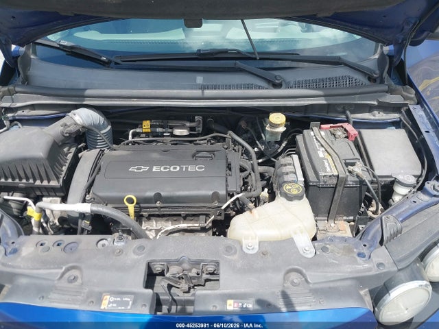 Продажа на аукционе авто 2014 Chevrolet Sonic Ls Auto, vin: 1G1JA5SH3E4124791, номер лота: 45253981