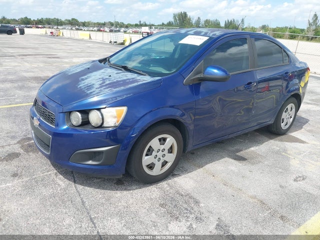 Продажа на аукционе авто 2014 Chevrolet Sonic Ls Auto, vin: 1G1JA5SH3E4124791, номер лота: 45253981