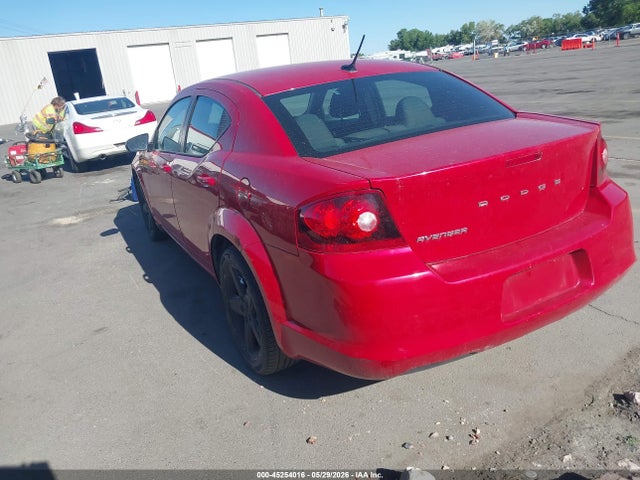 Продаж на аукціоні авто 2013 Dodge Avenger Se, vin: 1C3CDZAB3DN516954, номер лоту: 45254016