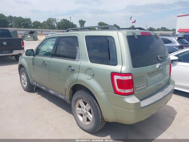 45254131 :رقم المزاد ، 1FMCU49H98KD48490 vin ، 2008 Ford Escape Hybrid مزاد بيع