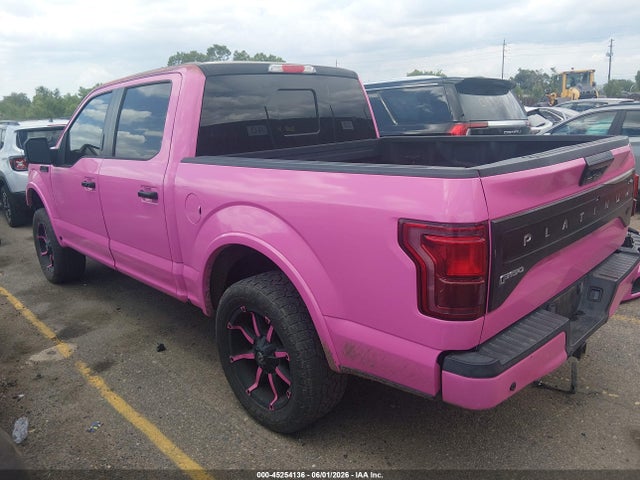 Продаж на аукціоні авто 2016 Ford F-150 Platinum, vin: 1FTEW1EG9GFD20425, номер лоту: 45254136