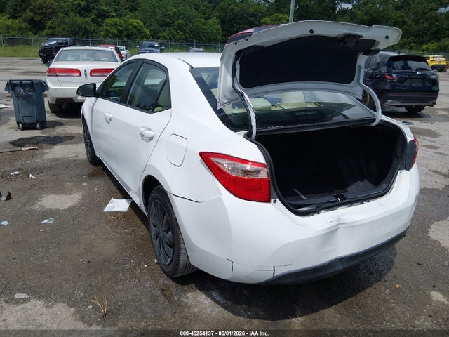Aukcja sprzedaży 2017 Toyota Corolla Le, vin: 5YFBURHE7HP574212, numer aukcji: 45254137