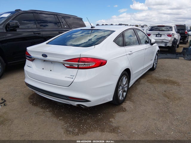 2017 Ford Fusion Hybrid Se მანქანა იყიდება აუქციონზე, vin: 3FA6P0LU2HR386166, აუქციონის ნომერი: 45254206