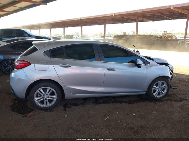 45254262 :رقم المزاد ، 3G1BE6SM9JS619633 vin ، 2018 Chevrolet Cruze Lt Auto مزاد بيع