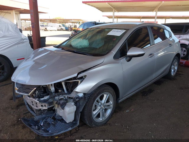 45254262 :رقم المزاد ، 3G1BE6SM9JS619633 vin ، 2018 Chevrolet Cruze Lt Auto مزاد بيع