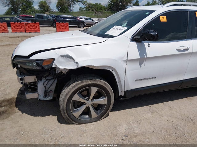 Продажа на аукционе авто 2019 Jeep Cherokee Limited 4x4, vin: 1C4PJMDX9KD451854, номер лота: 45254303
