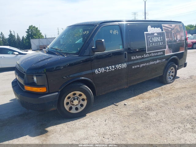 Aukcja sprzedaży 2013 Chevrolet Express 1500 Work Van, vin: 1GCSGAFX8D1114469, numer aukcji: 45254383