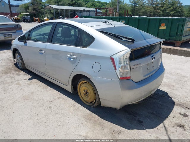 2011 Toyota Prius Three მანქანა იყიდება აუქციონზე, vin: JTDKN3DU2B0270410, აუქციონის ნომერი: 45254485