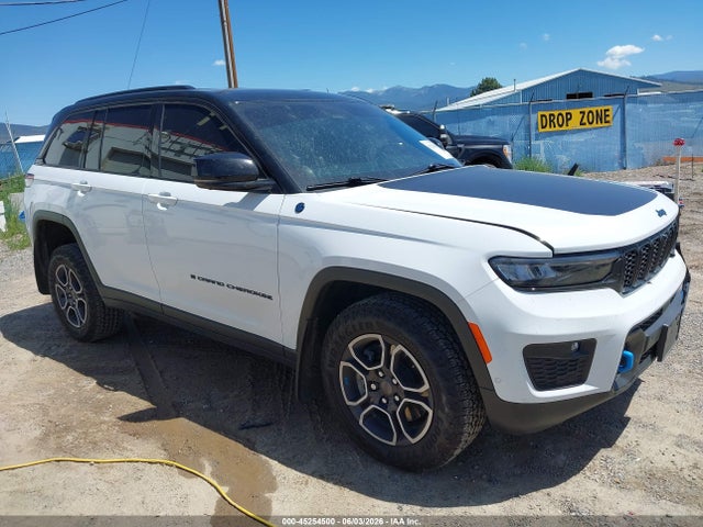 Aukcja sprzedaży 2023 Jeep Grand Cherokee 4xe Trailhawk, vin: 1C4RJYC62P8775138, numer aukcji: 45254500