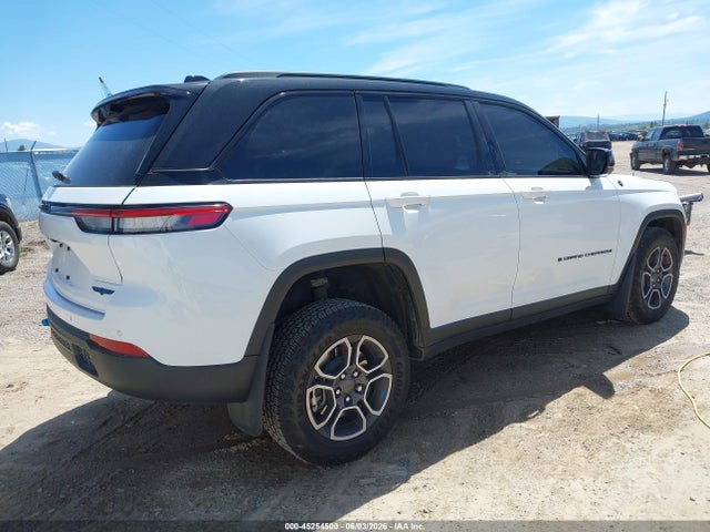 Aukcja sprzedaży 2023 Jeep Grand Cherokee 4xe Trailhawk, vin: 1C4RJYC62P8775138, numer aukcji: 45254500