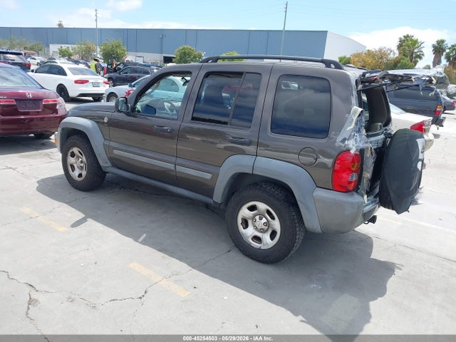2005 Jeep Liberty Sport მანქანა იყიდება აუქციონზე, vin: 1J4GL48K65W694839, აუქციონის ნომერი: 45254503