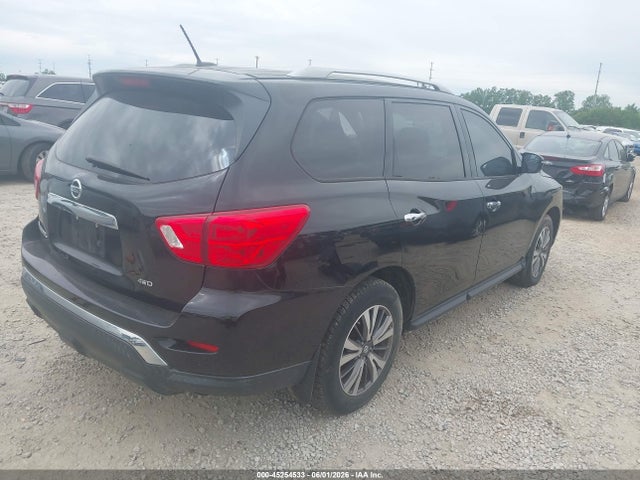 Продаж на аукціоні авто 2017 Nissan Pathfinder S, vin: 5N1DR2MM7HC653527, номер лоту: 45254533