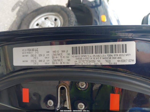Продажа на аукционе авто 2015 Ram 2500 Tradesman, vin: 3C6TR5CT5FG643350, номер лота: 45254600