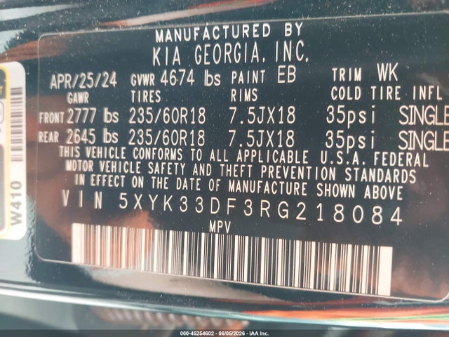 KIA Sportage Ex 2024 5XYK33DF3RG218084 Image 9