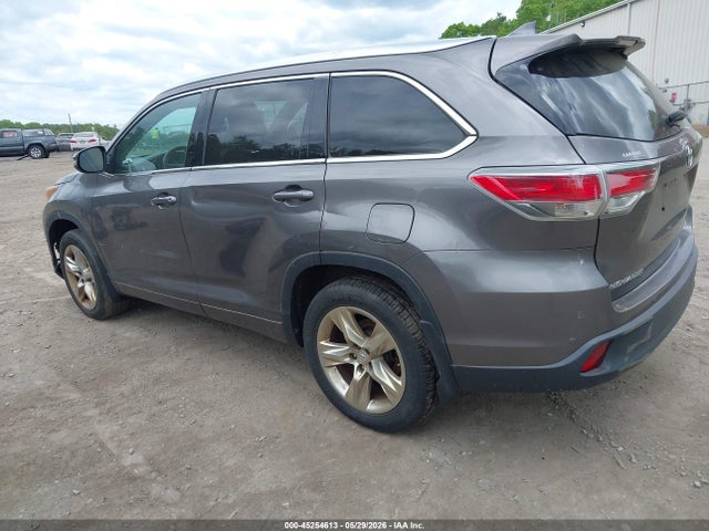 Продажа на аукционе авто 2014 Toyota Highlander Limited V6, vin: 5TDDKRFH4ES011052, номер лота: 45254613