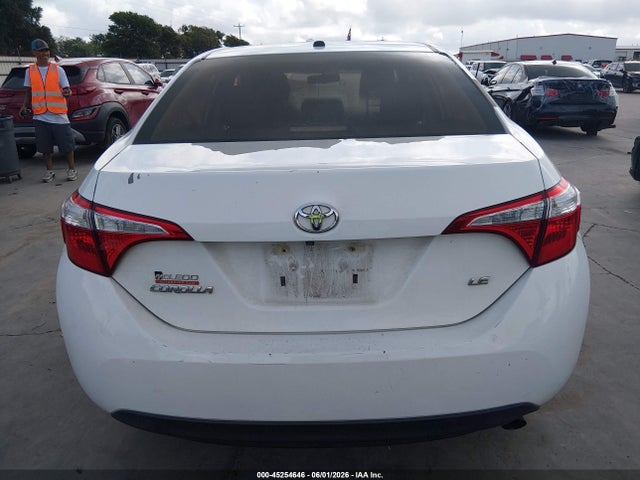 45254646 :رقم المزاد ، 5YFBURHE2GP419999 vin ، 2016 Toyota Corolla Le Premium مزاد بيع