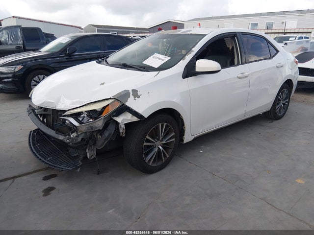 45254646 :رقم المزاد ، 5YFBURHE2GP419999 vin ، 2016 Toyota Corolla Le Premium مزاد بيع