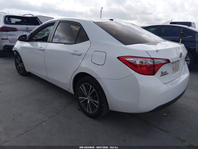 45254646 :رقم المزاد ، 5YFBURHE2GP419999 vin ، 2016 Toyota Corolla Le Premium مزاد بيع