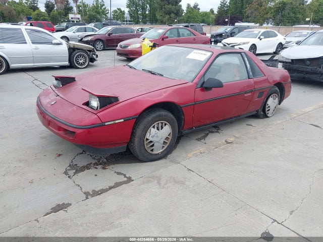 Продаж на аукціоні авто 1987 Pontiac Fiero, vin: 1G2PE11R1HP243620, номер лоту: 45254686